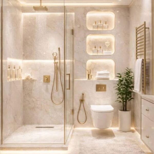 Ivory Stone Wash Bathroom Basin